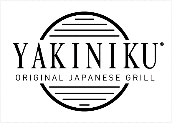 Логотип Yakiniku — японские грили камадо Логотип Yakiniku — японские грили камадо