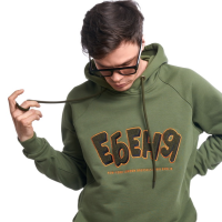 Фото Худи ЕБЕНЯ Military 800 Degrees Original Street Wear, хаки