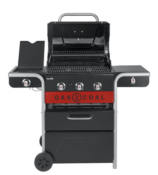 Гриль газово-угольный Char-Broil Gas2Coal Hybrid 3B New