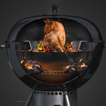 Противень для жарки овощей и ростер для птицы Weber Gourmet BBQ System