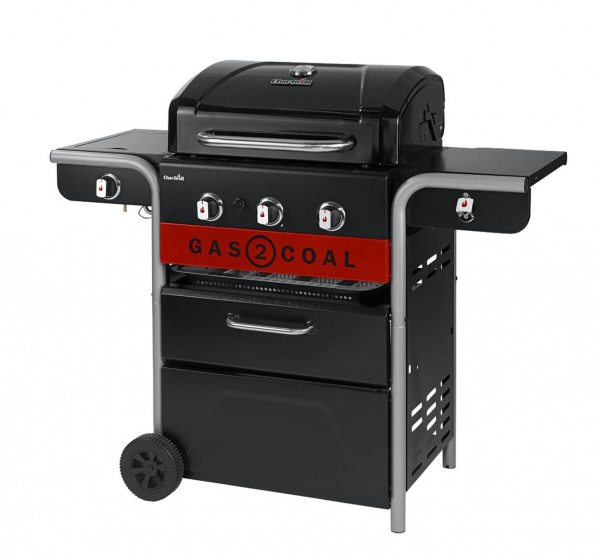 Гриль газово-угольный Char-Broil Gas2Coal Hybrid 3B New