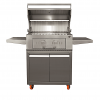 Угольный гриль B-Fire Кузбасс-01 (нержавеющая сталь) в интернет-магазине BBQRU