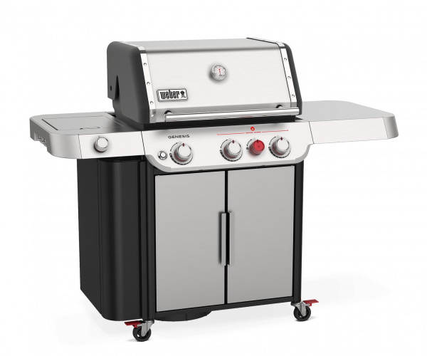 Газовый гриль Weber Genesis S-335 нержавеющая сталь