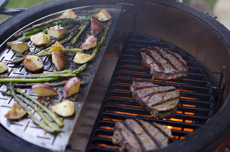 Керамический угольный гриль Kamado Joe Classic II, 46 см