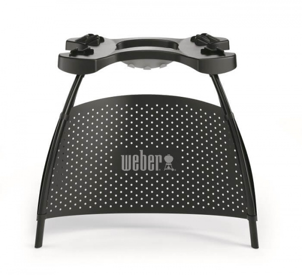 Газовый гриль Weber Q-2200, черный, с подставкой