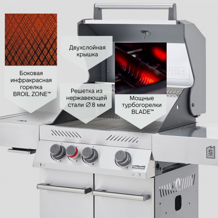 Газовый гриль Primeliner S Class 3B Deluxe