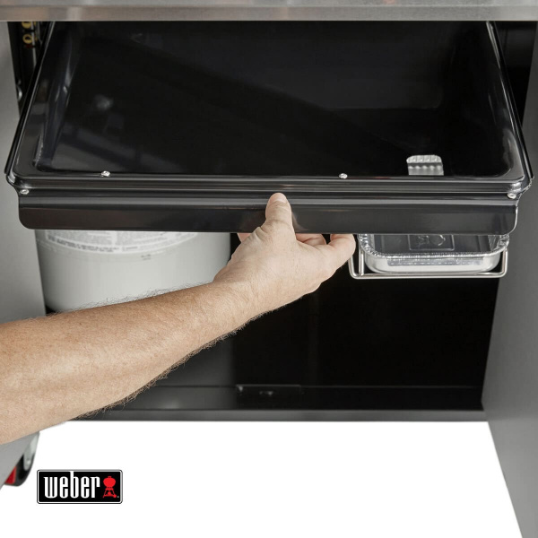 Газовый гриль Weber Genesis E-415 черный