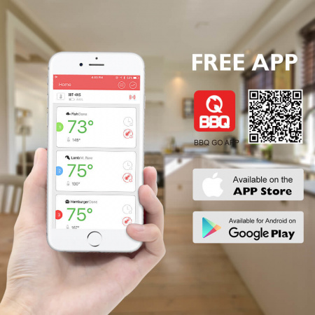 Беспроводной термометр Inkbird IBBQ-4T Wi-Fi