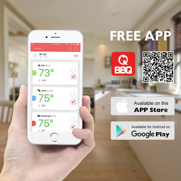 Беспроводной термометр Inkbird IBBQ-4T Wi-Fi