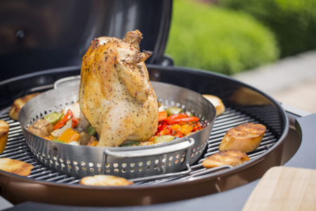 Противень для жарки овощей и ростер для птицы Weber Gourmet BBQ System