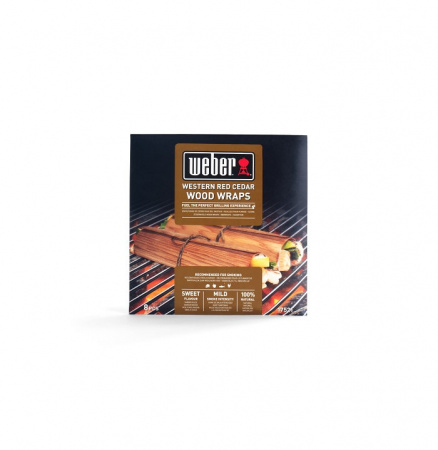 Деревянная бумага для копчения Weber - кедр (8 шт)