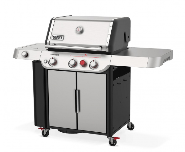 Газовый гриль Weber Genesis S-335 нержавеющая сталь