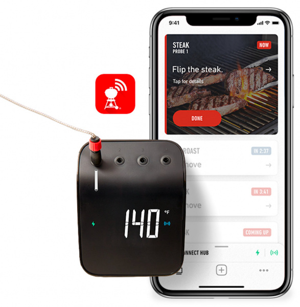 Цифровой помощник Weber Connect Smart Grilling Hub