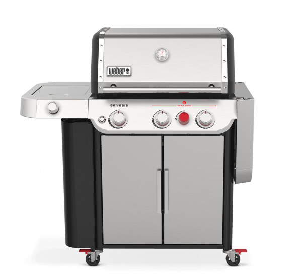 Газовый гриль Weber Genesis S-335 нержавеющая сталь