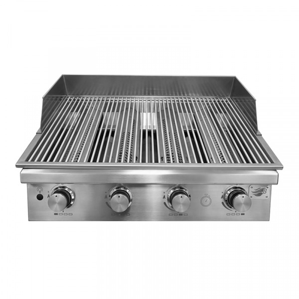 Встраиваемый гриль B-Fire Kutuzov 4, нерж. сталь (HoReCa, магистральный газ)
